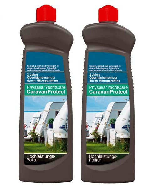 Physalia*CaravanProtect, Wohnmobil-Politur: Verjüngt Ihr Wohnmobil, Ihr Boot oder Ihren Pool dauerhaft. Versiegelt Oberflächen für mindestens 24 Monate. P20